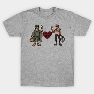 Buffalo Check Love T-Shirt